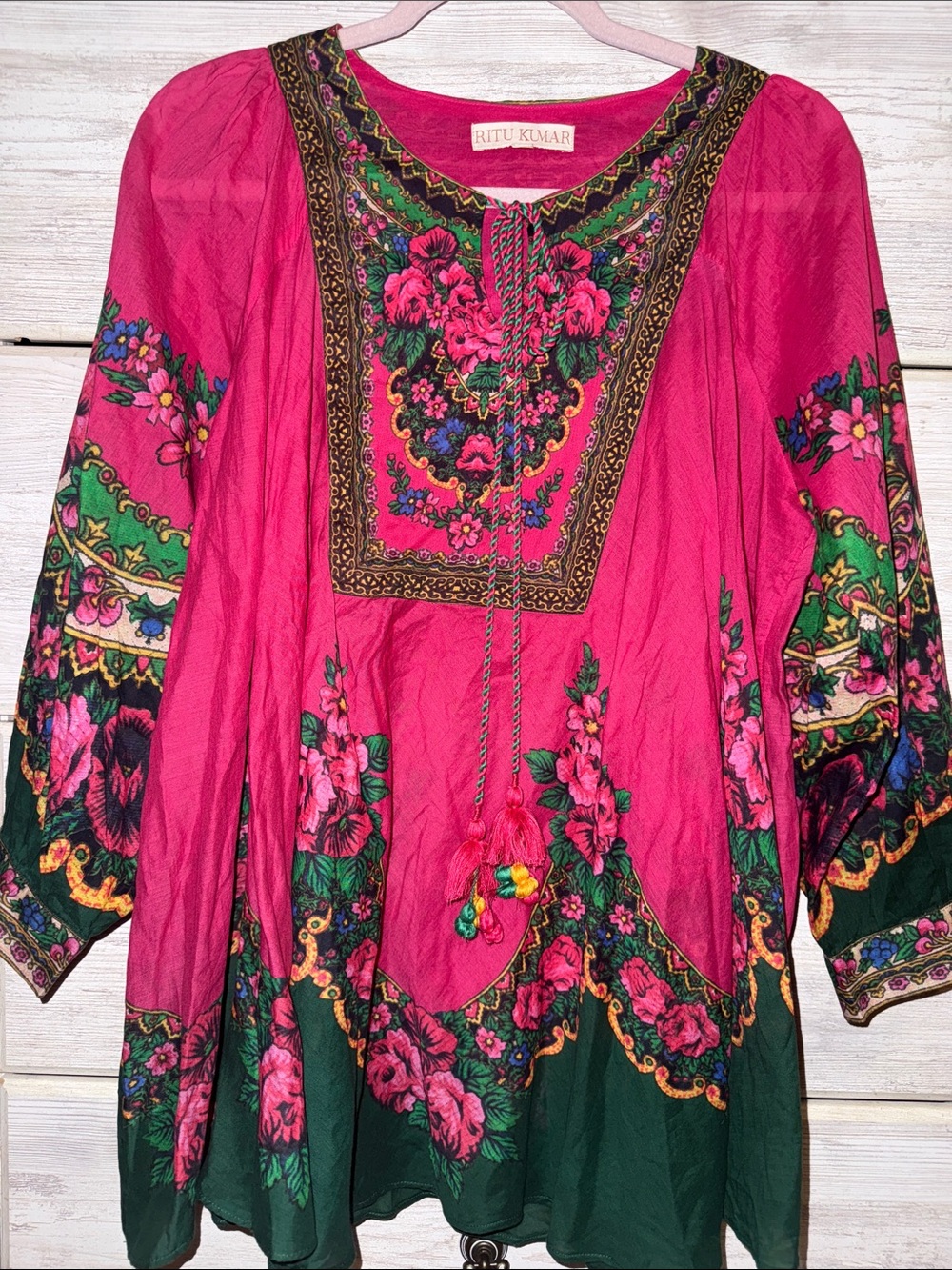 Ritu Kumar PINK AMAMA SHORT TOP